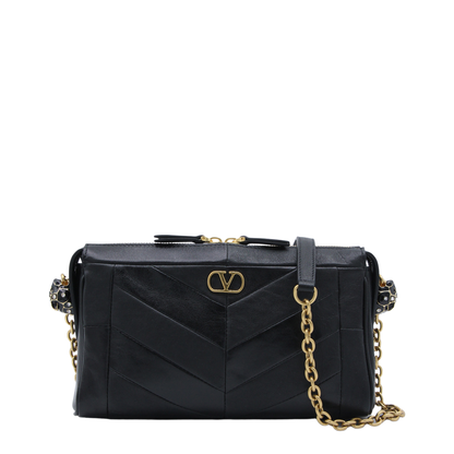 Panthea Small Nappa Shoulder Bag - 0NO - Image 2