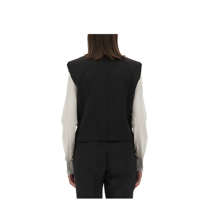 Double-Breasted Sleeveless Jacket - Image 3