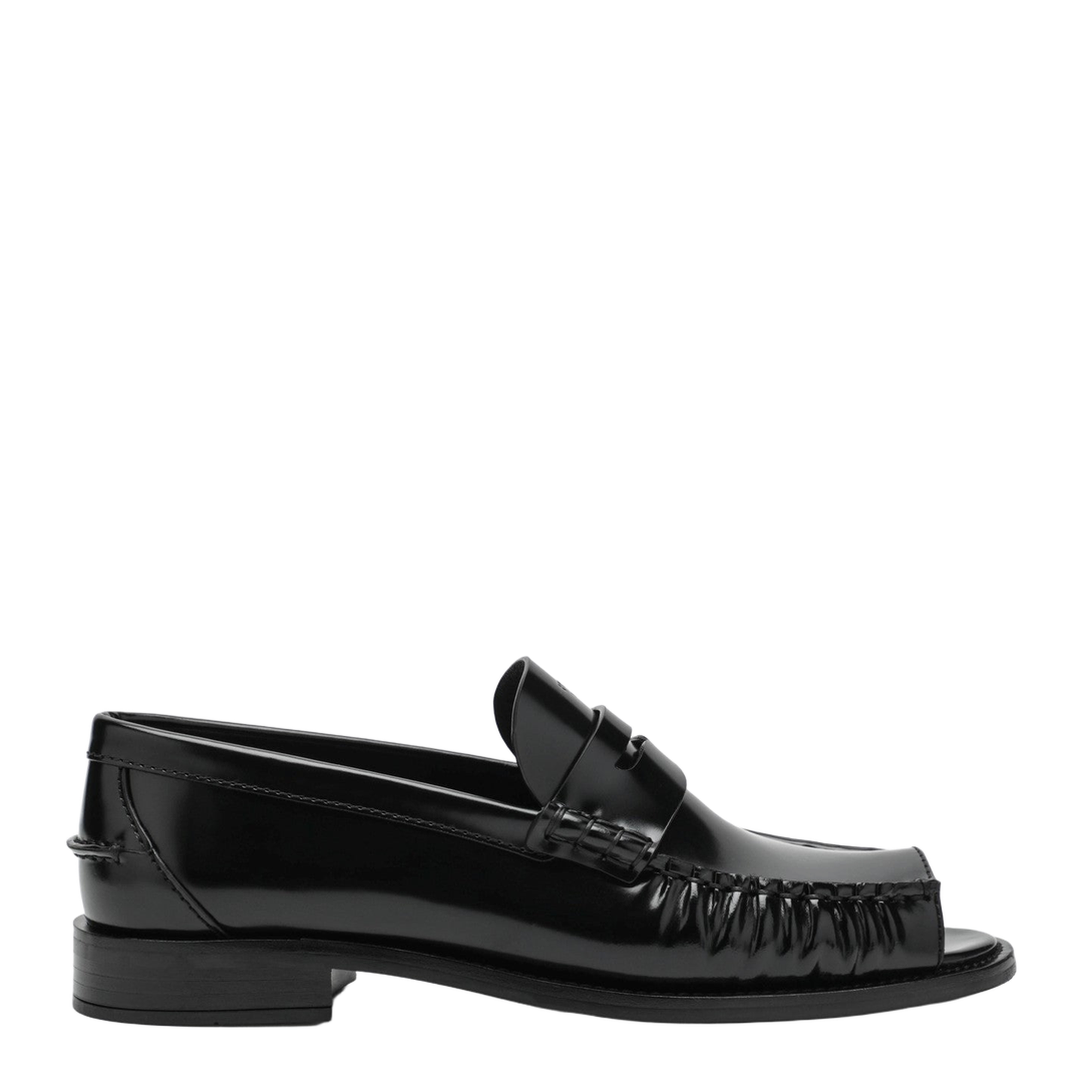 Kate Leather and Sheepskin Loafers - Image 1
