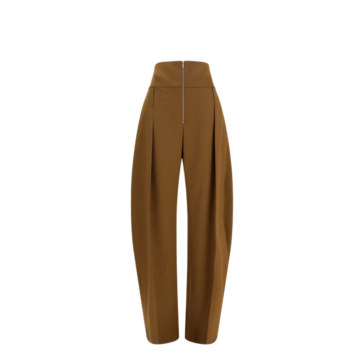 Wide Balloon Fit Zip Pants - Image 1