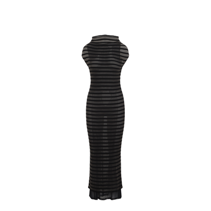 Mariniere Stripes Long Dress - Image 3