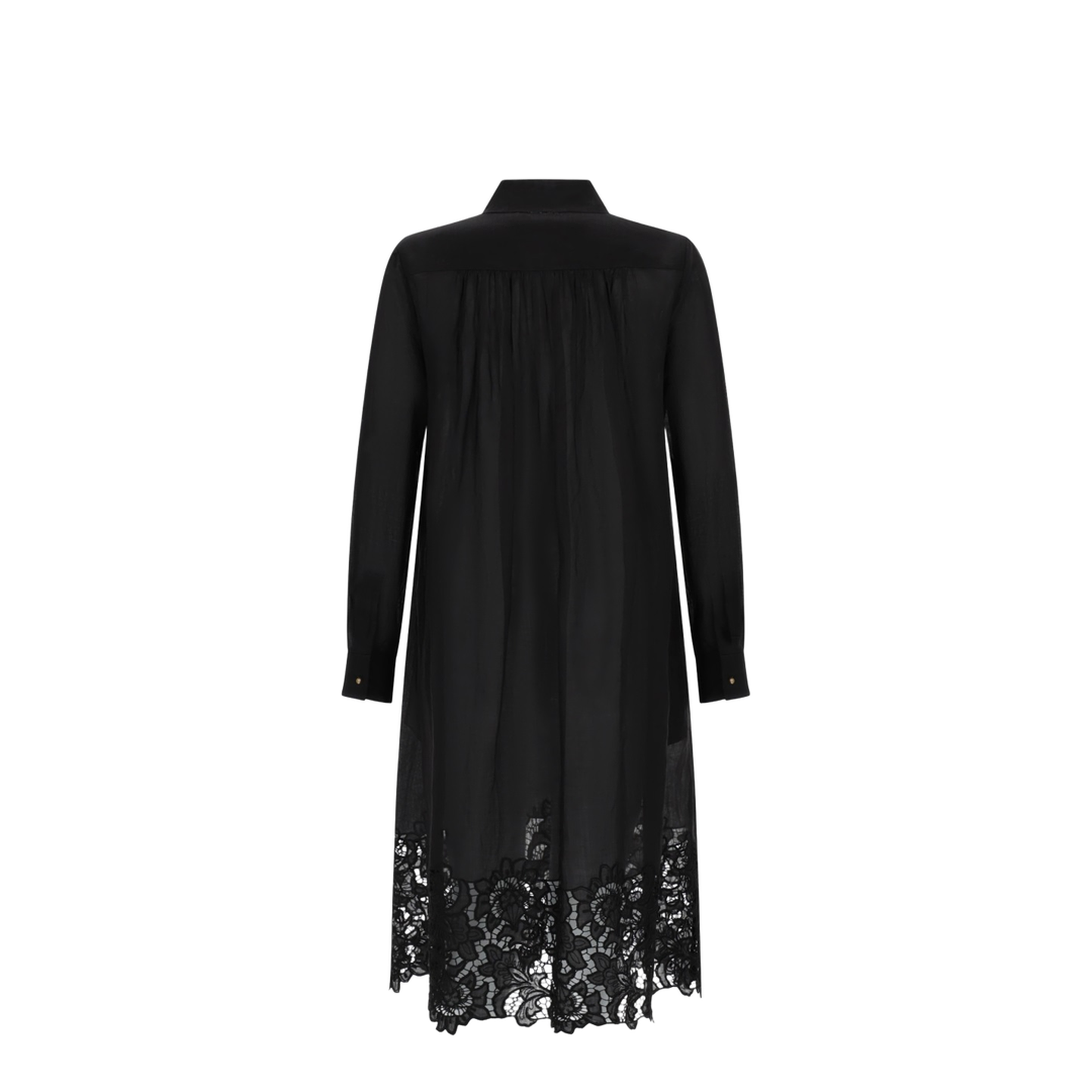 Embroidered Shirt Dress - Image 3