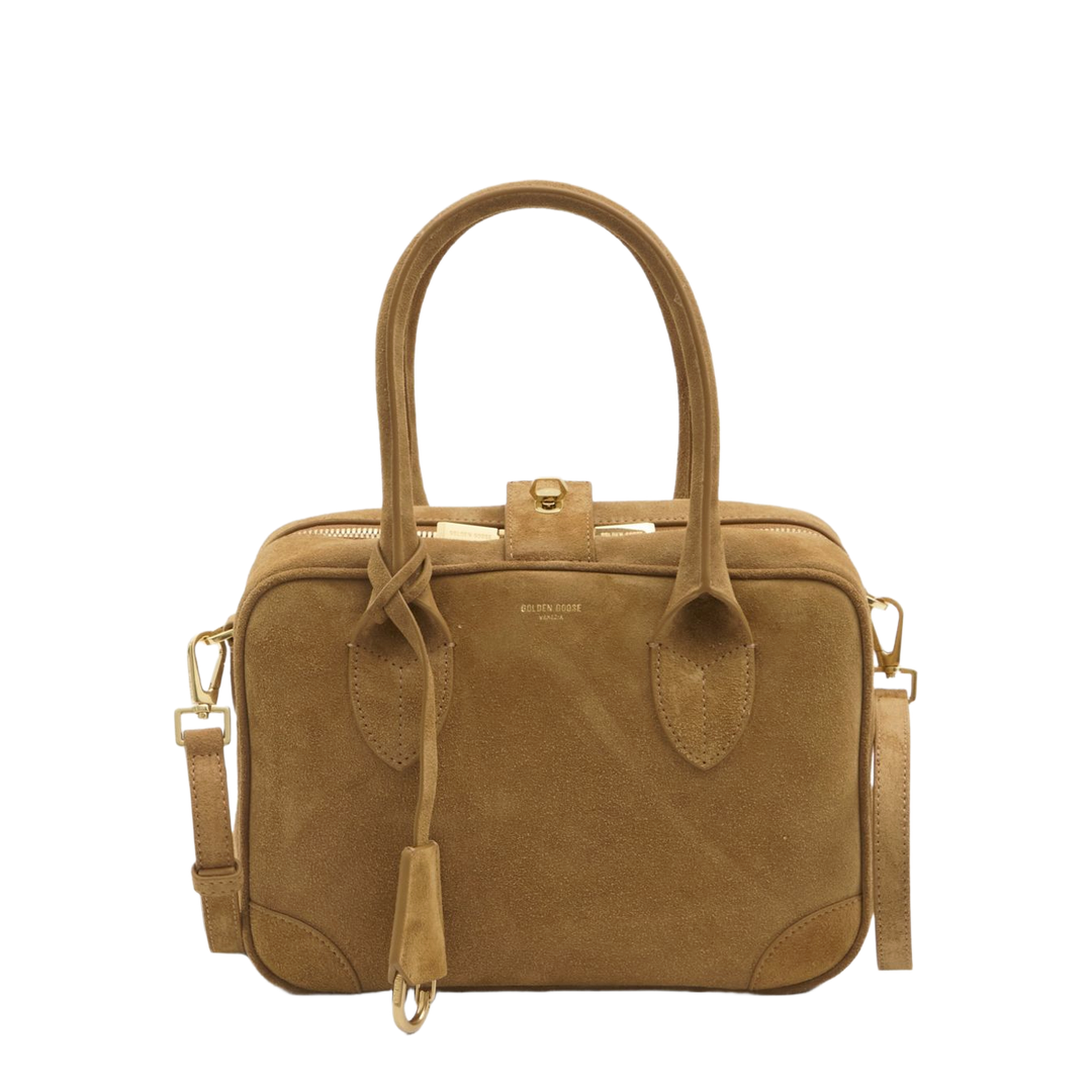 Vita Suede Leather Tote Bag - Image 1