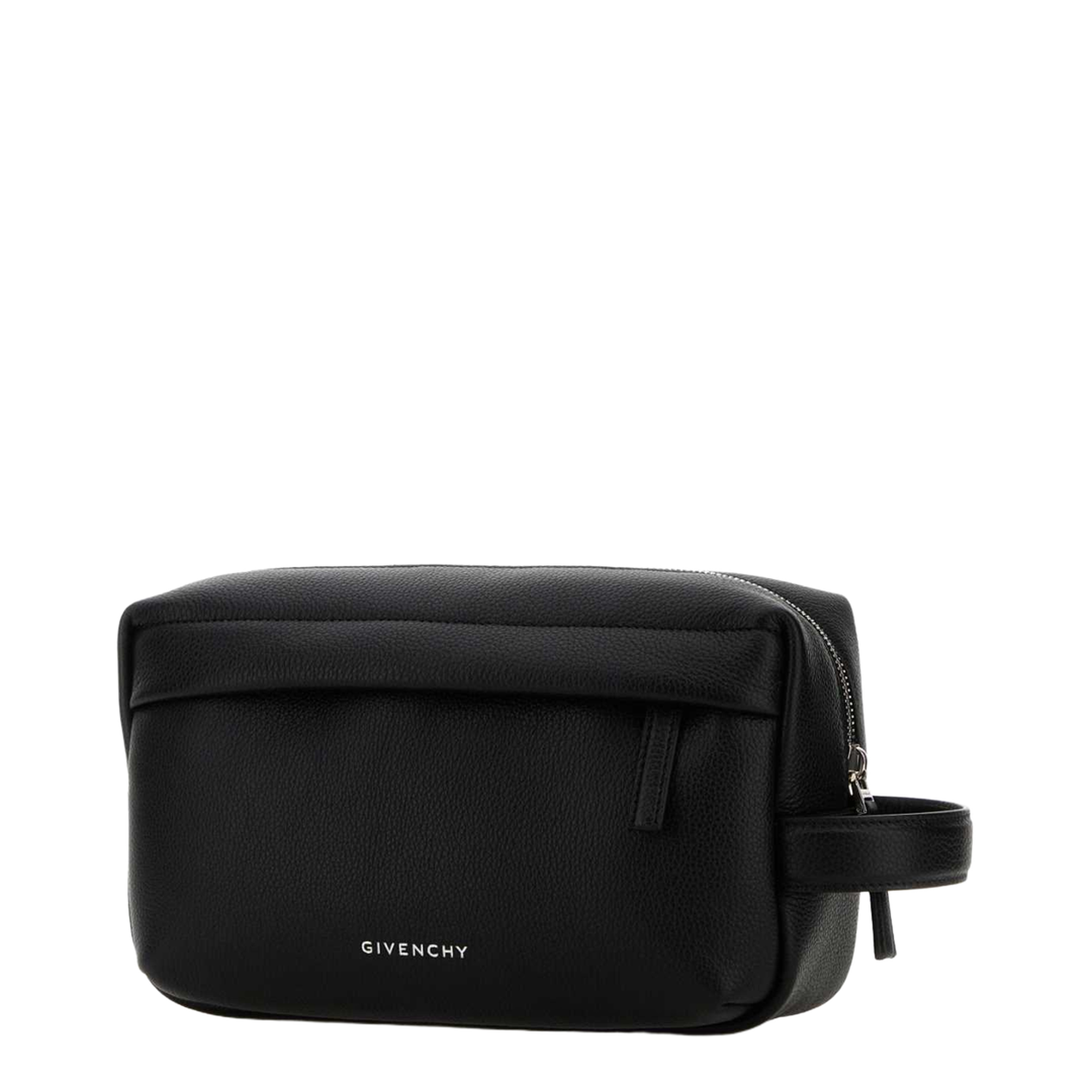 Black Leather U Backpack Beauty Case - Image 4