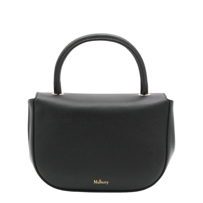 Amberley Small Supple Smooth Leather Top Handle Bag - Black - Image 6