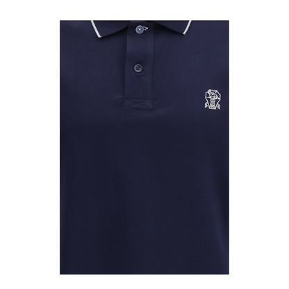 Polo in Cotton Jersey with Short Sleeves - Image 3