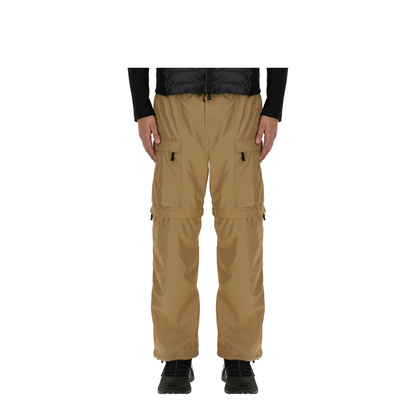 Nylon Cargo Pants with Drawstring - Image 1