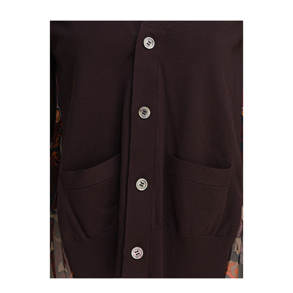 Floral Print Cardigan - Image 3