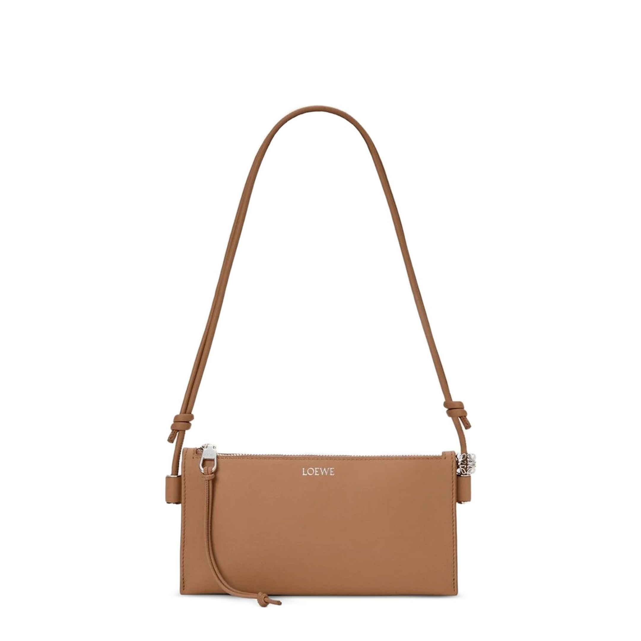 Joya Pouch In Nappa Calfskin - Mocha - Image 4