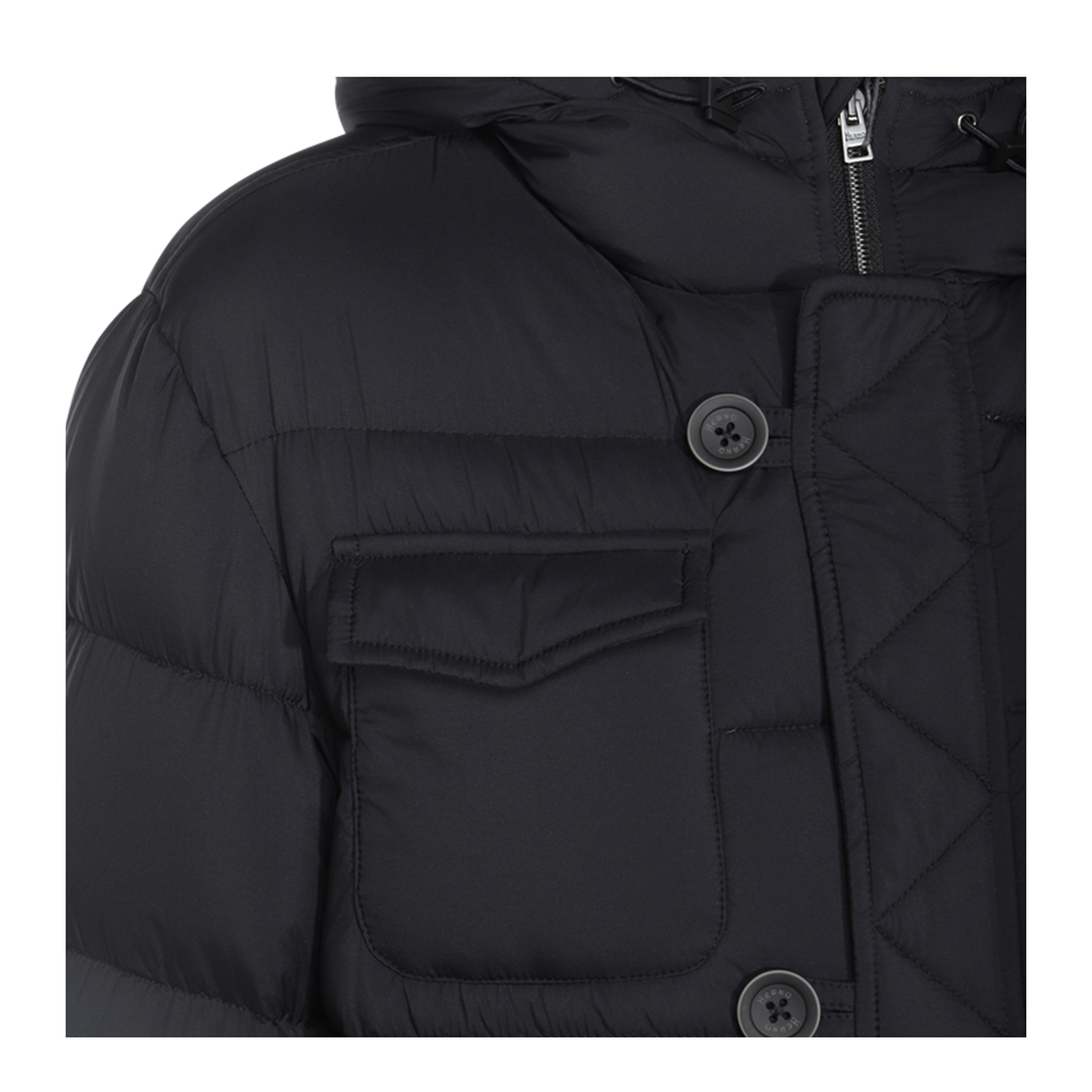 Nylon Down Jacket - Image 5