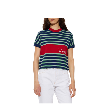 T-Shirt with Striped Pattern - Image 3