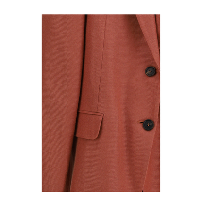 Single-breasted Linen Blazer - Image 3