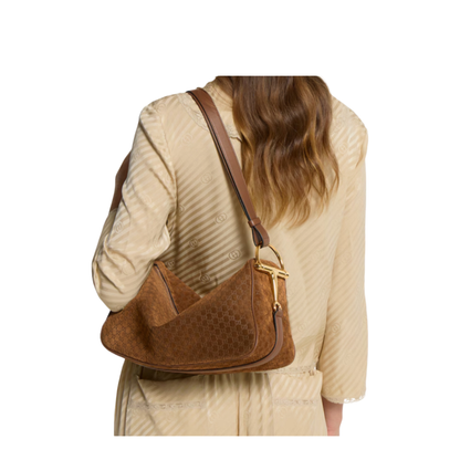 Half Horsebit Medium Shoulder Bag - Image 5