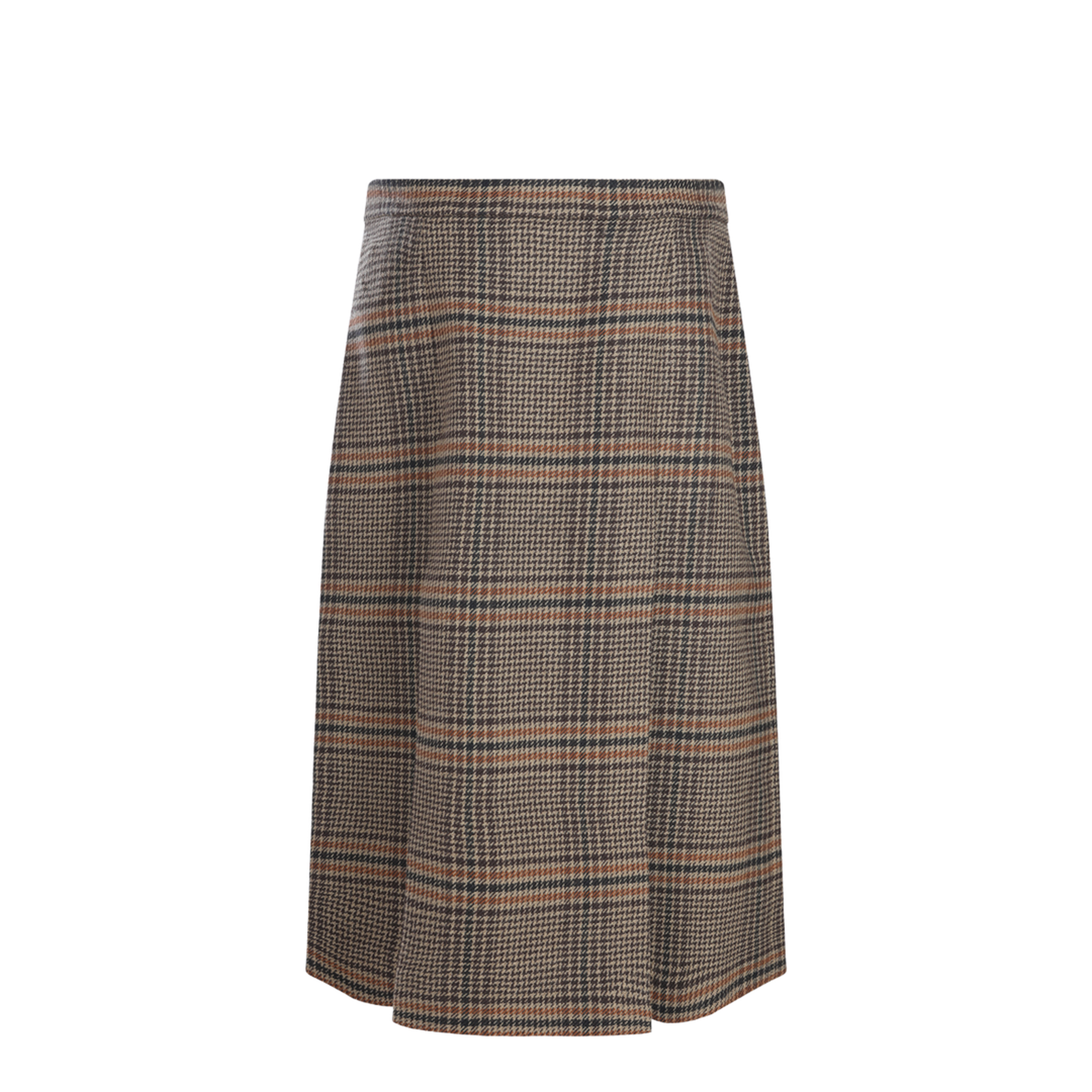 Wool and Cashmere Midi Skirt - Image 4