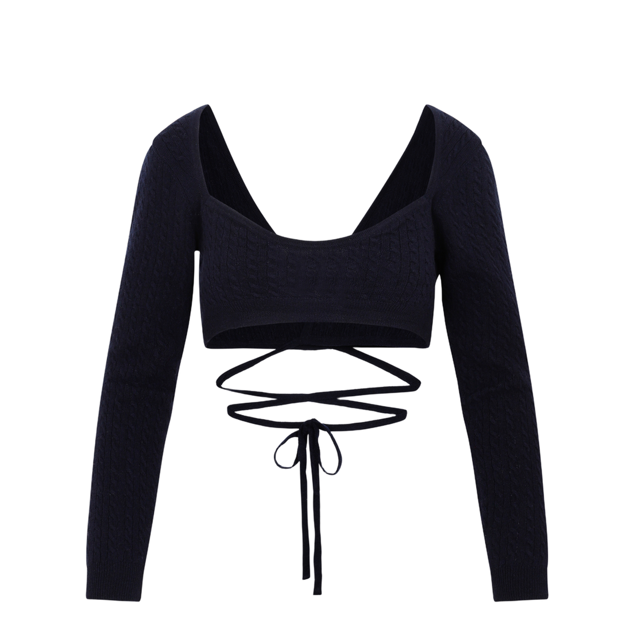 Wrap Knitted Top - Image 1