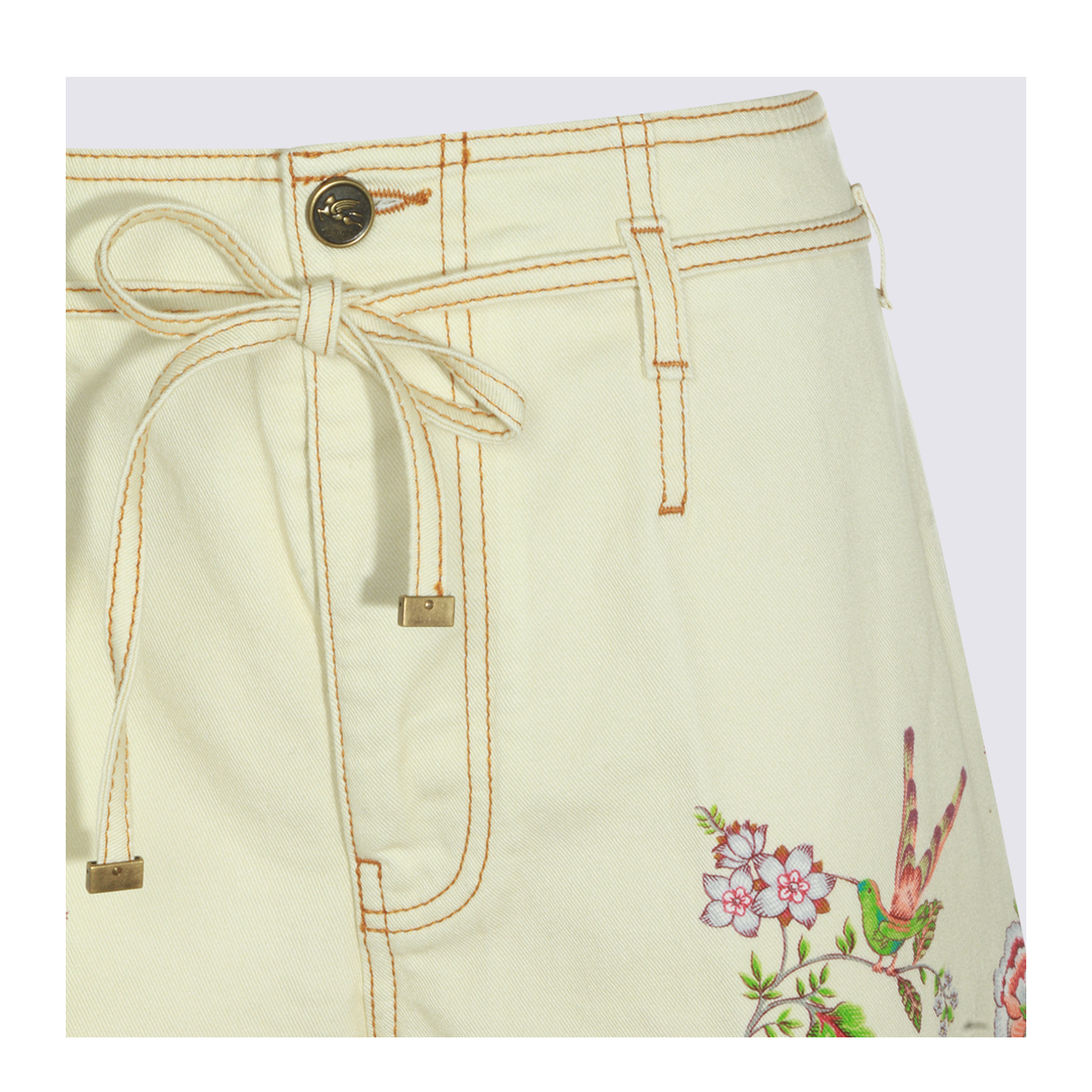 Women's Multicolor Pattern Jeans - Image 6