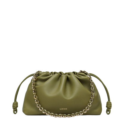 Flamenco Purse Medium Shoulder Bag Light Moss - Image 1