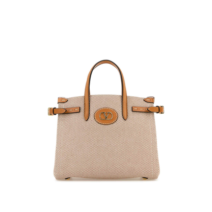 Antibes In Canvas Small Shopping Bag - Image 5