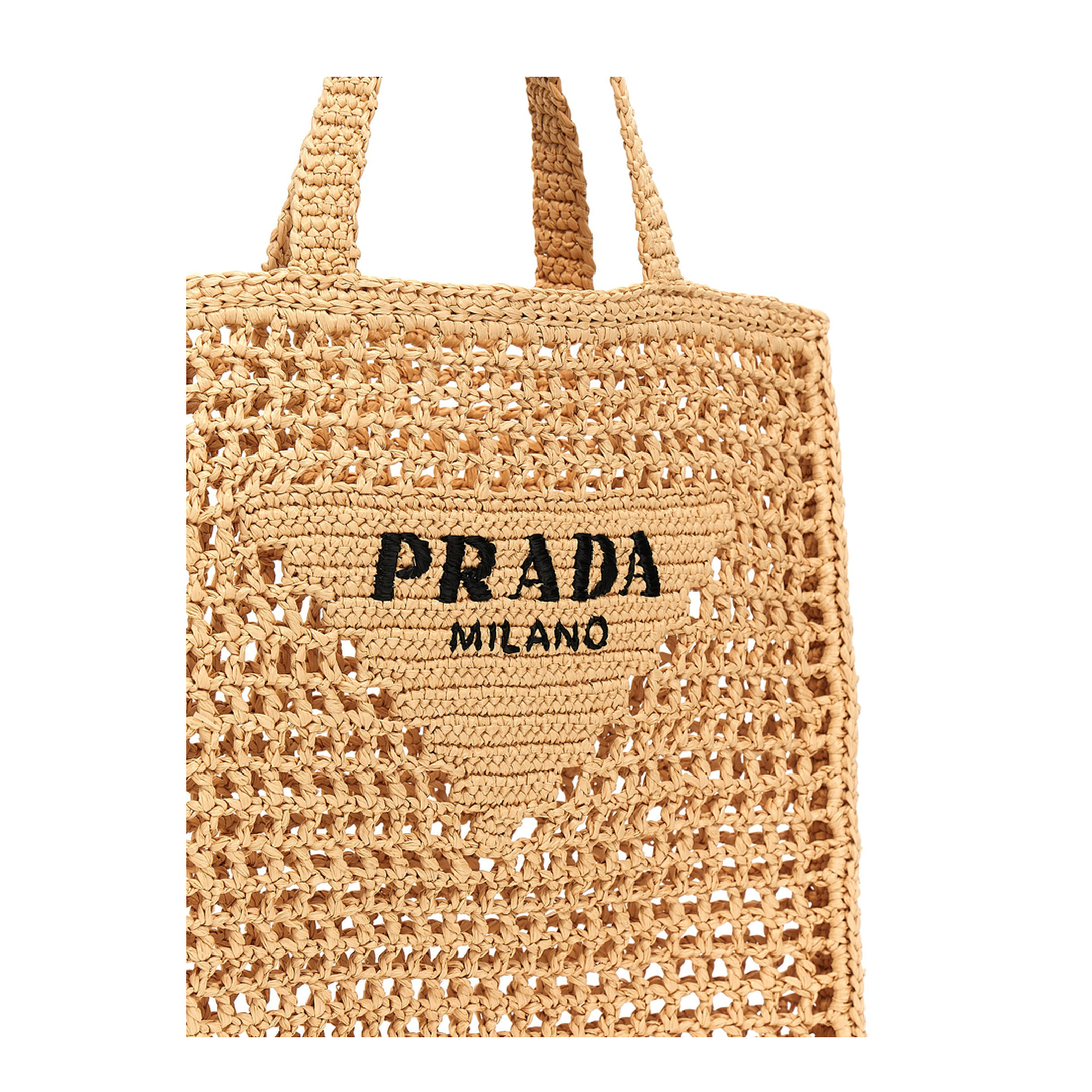 Logo Woven Fabric Shopping Bag - Image 3