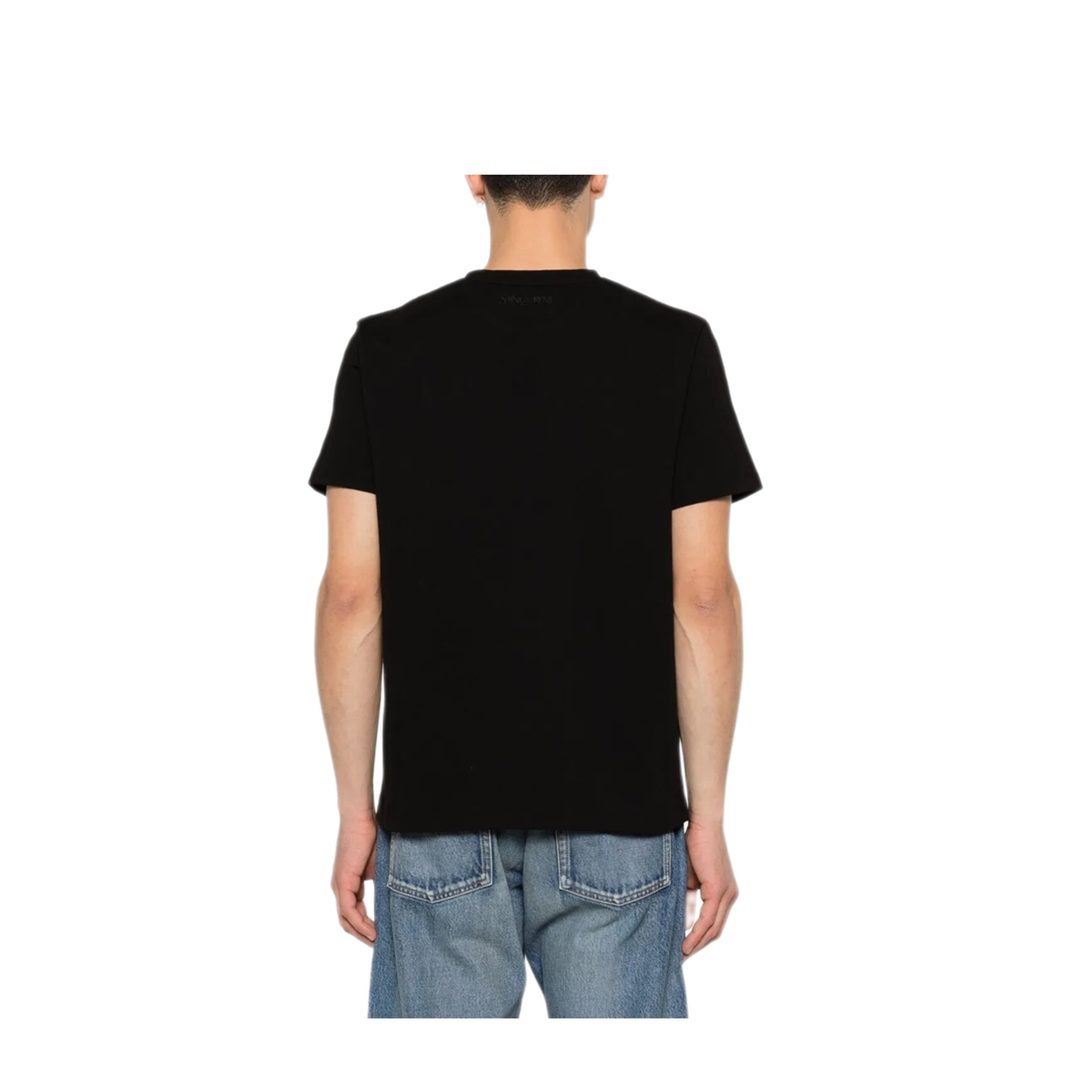 Crewneck Cotton T-Shirt - Image 3
