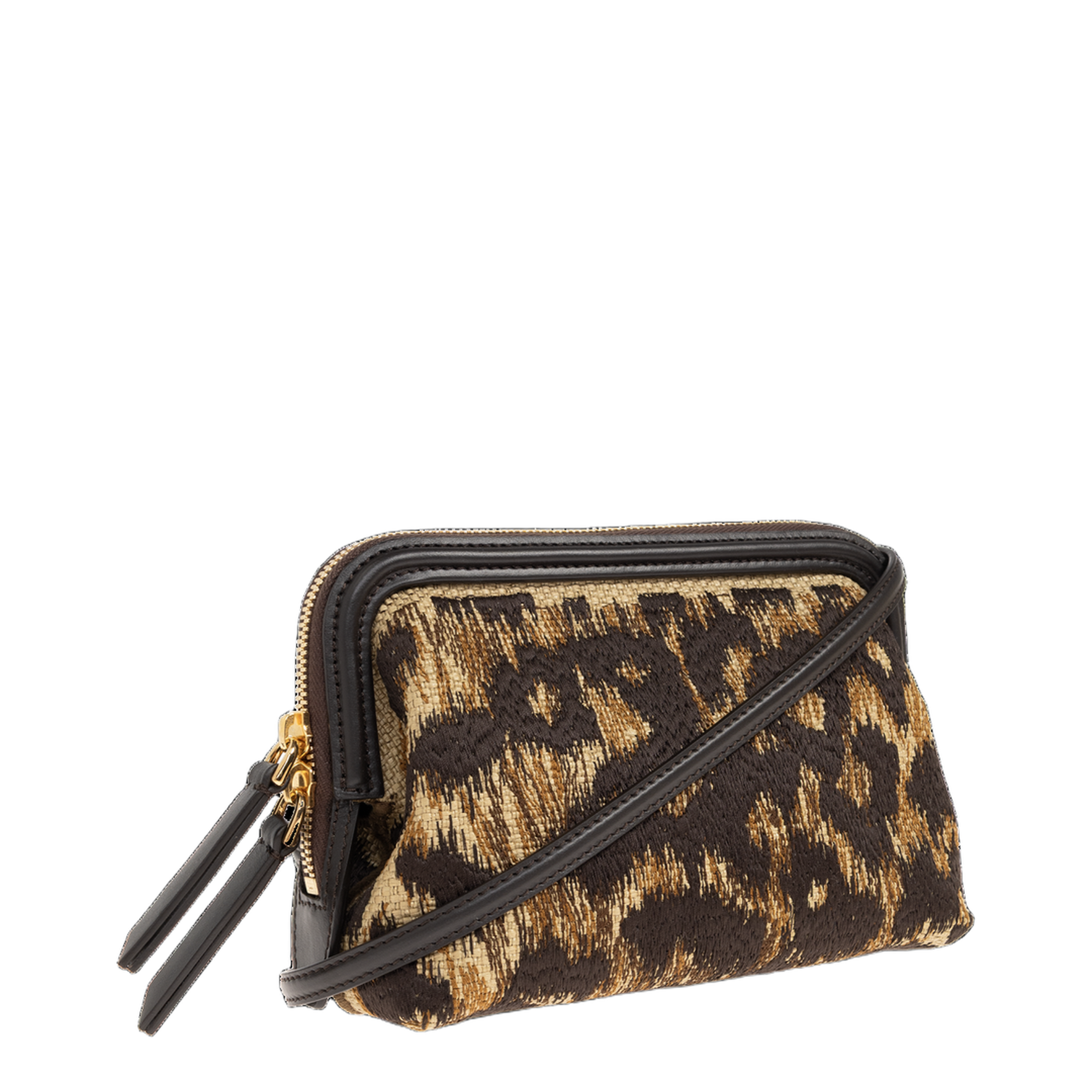 Raffia Doc Pouch with Animal Embroidery - Image 4