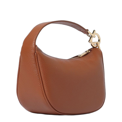 Hobo XS Bag in Hammered Leather - Image 2