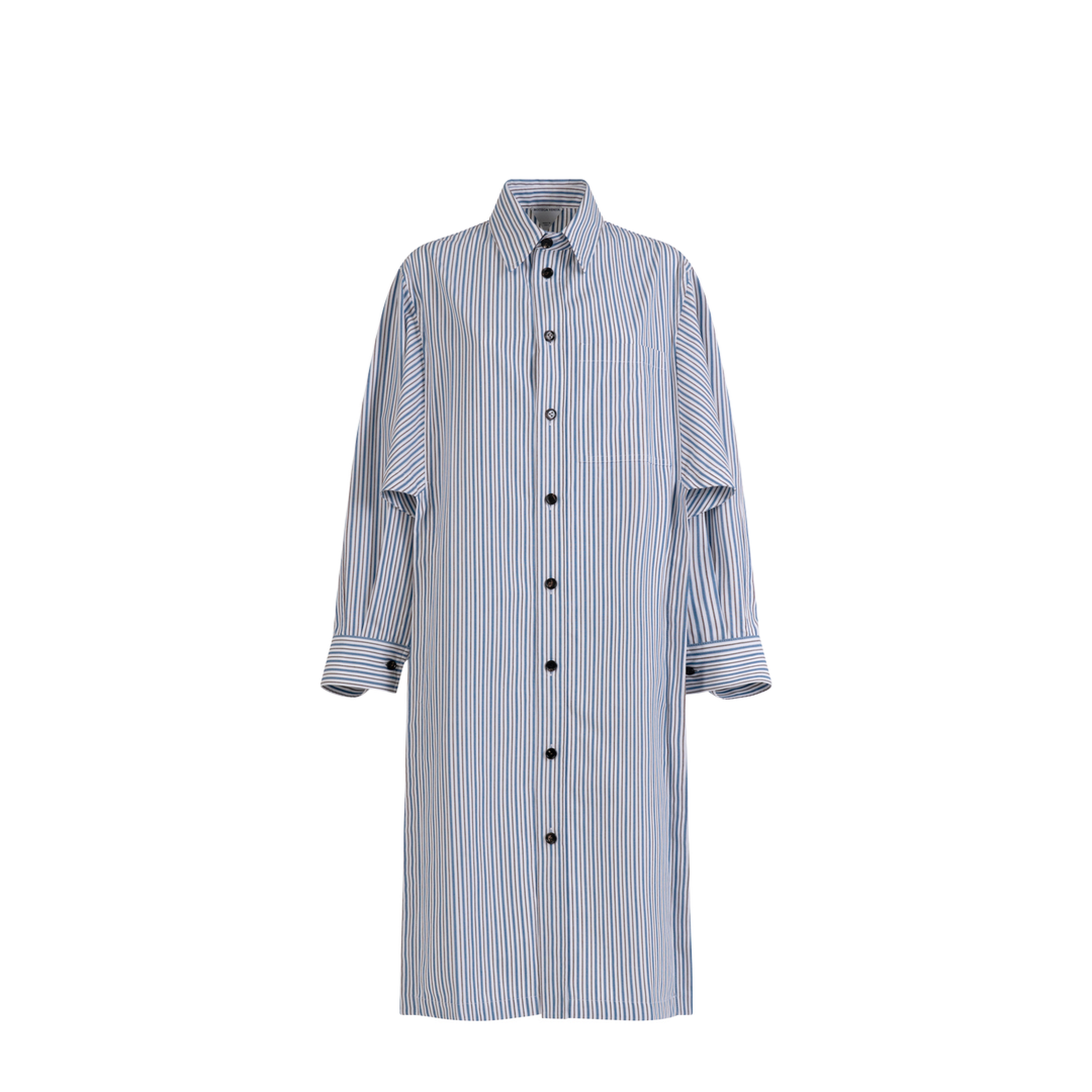 Cotton Striped Dress - Image 1