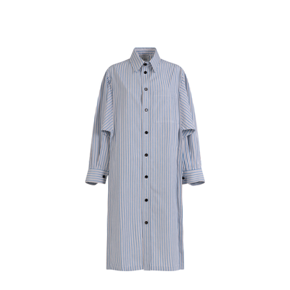 Cotton Striped Dress - Image 1