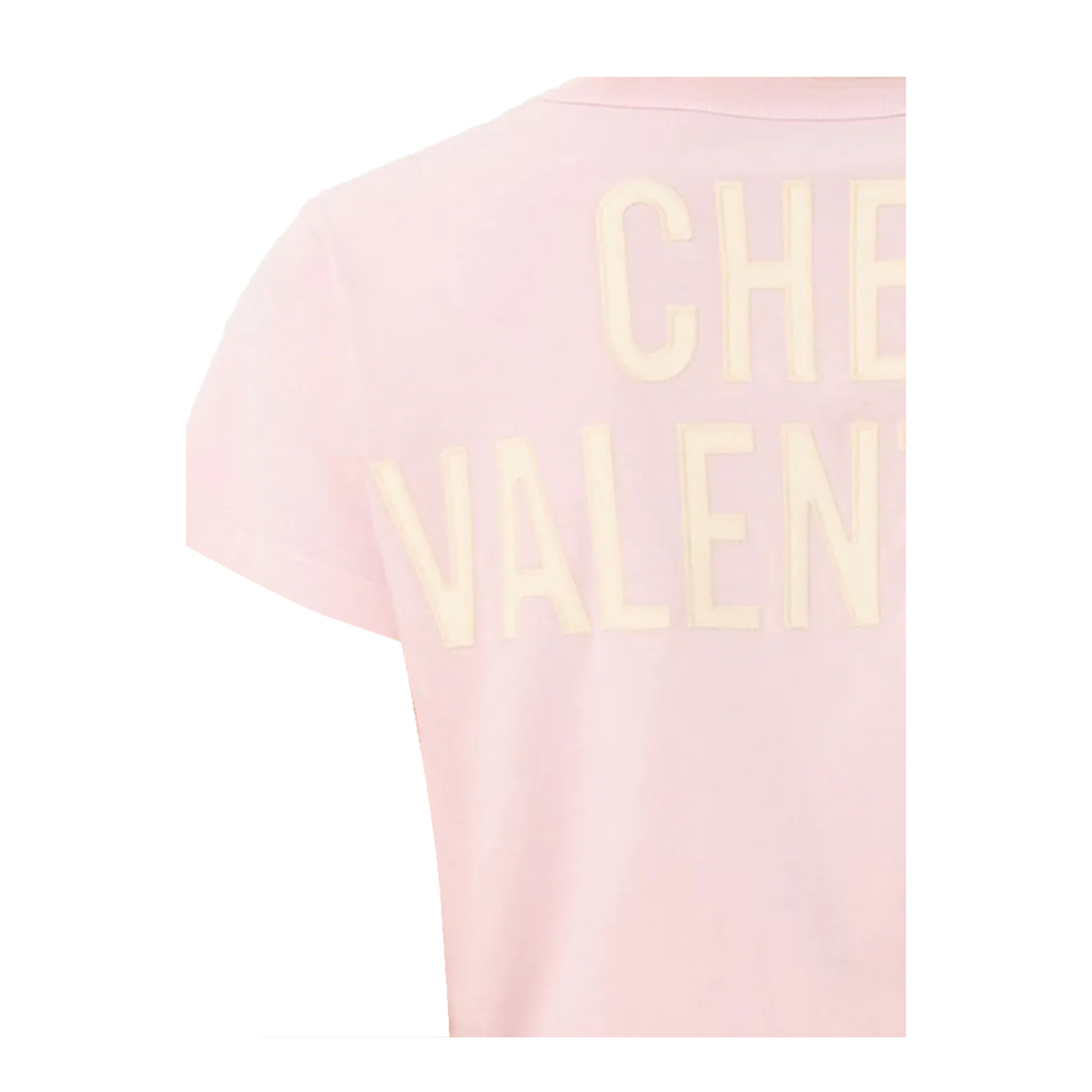 Printed Cotton T-Shirt Pink - Image 3