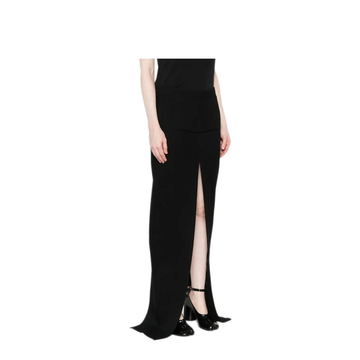 Long Skirt with Center Slits - Image 4