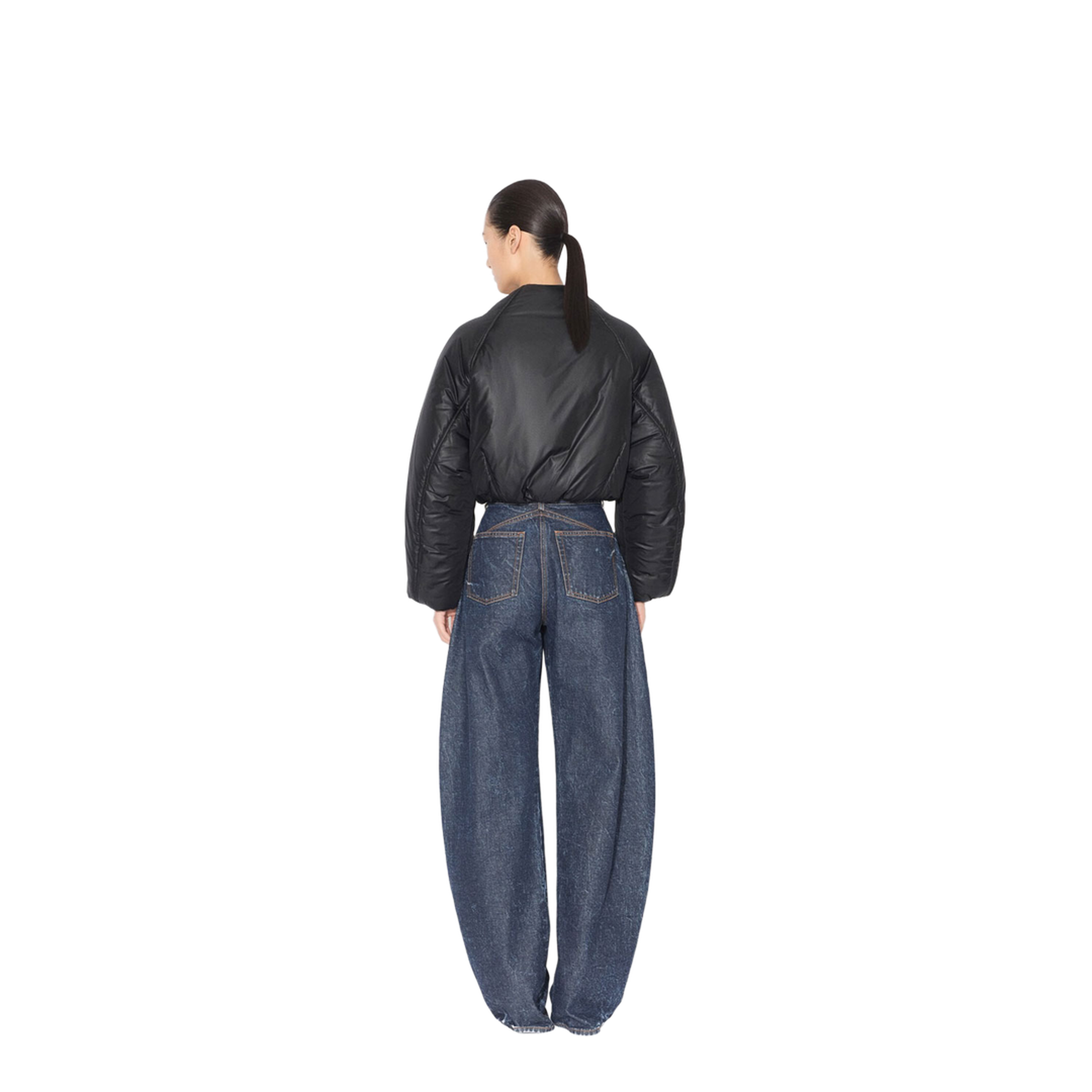 Nylon Pleated Bomber - Image 3