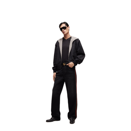 Reversible Zip Jacket In Cotton - Image 2