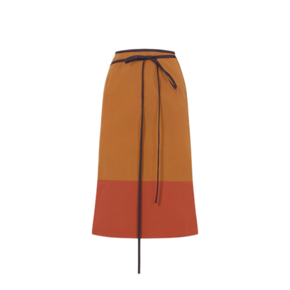 Nylon Midi Skirt - Image 3
