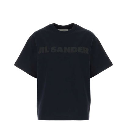 Midnight Blue Cotton T-Shirt - Image 1