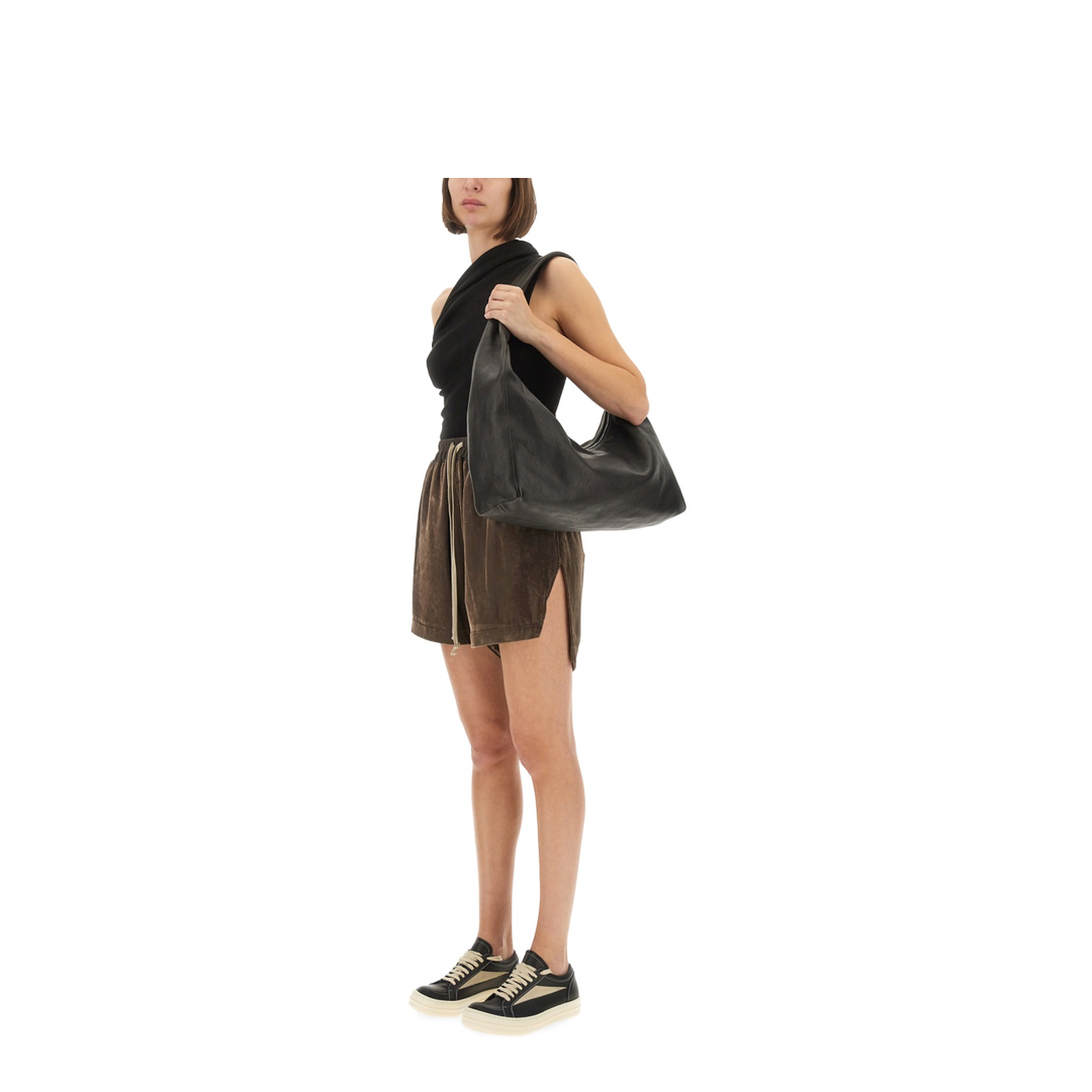 Viscose and Cupro Shorts - Image 2