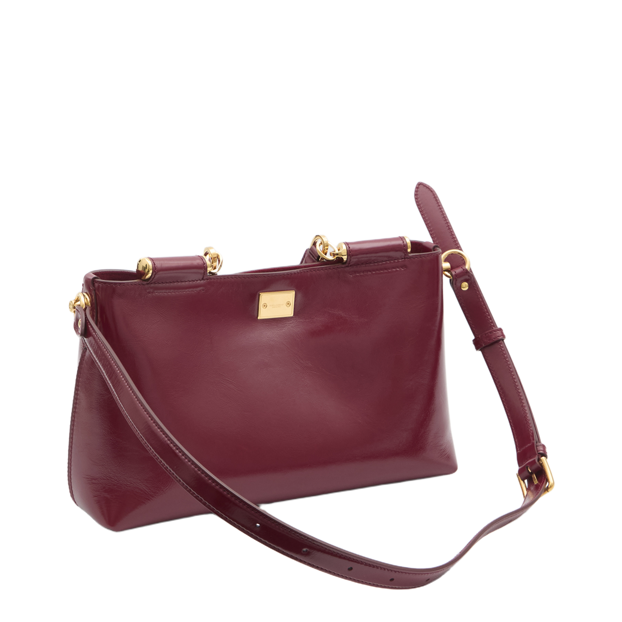 Vittoria Medium Calfskin Handbag - Red - Image 2
