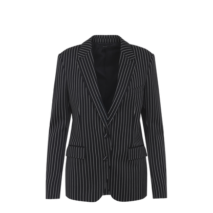 Striped Wool Barathea Jacket - Image 2