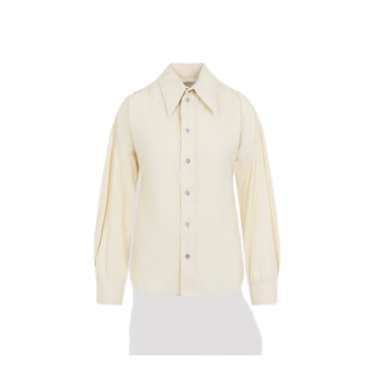 Pointed Collar Shirt - Image 1