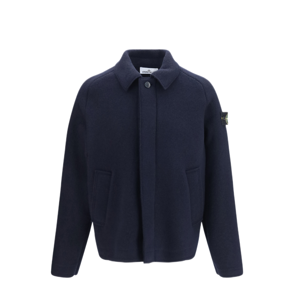 Felted Rws Wool Overshirt - Image 1