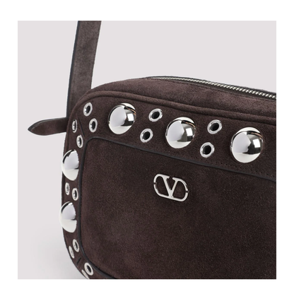 Nellcôte Suede Shoulder Bag Brown - Image 3