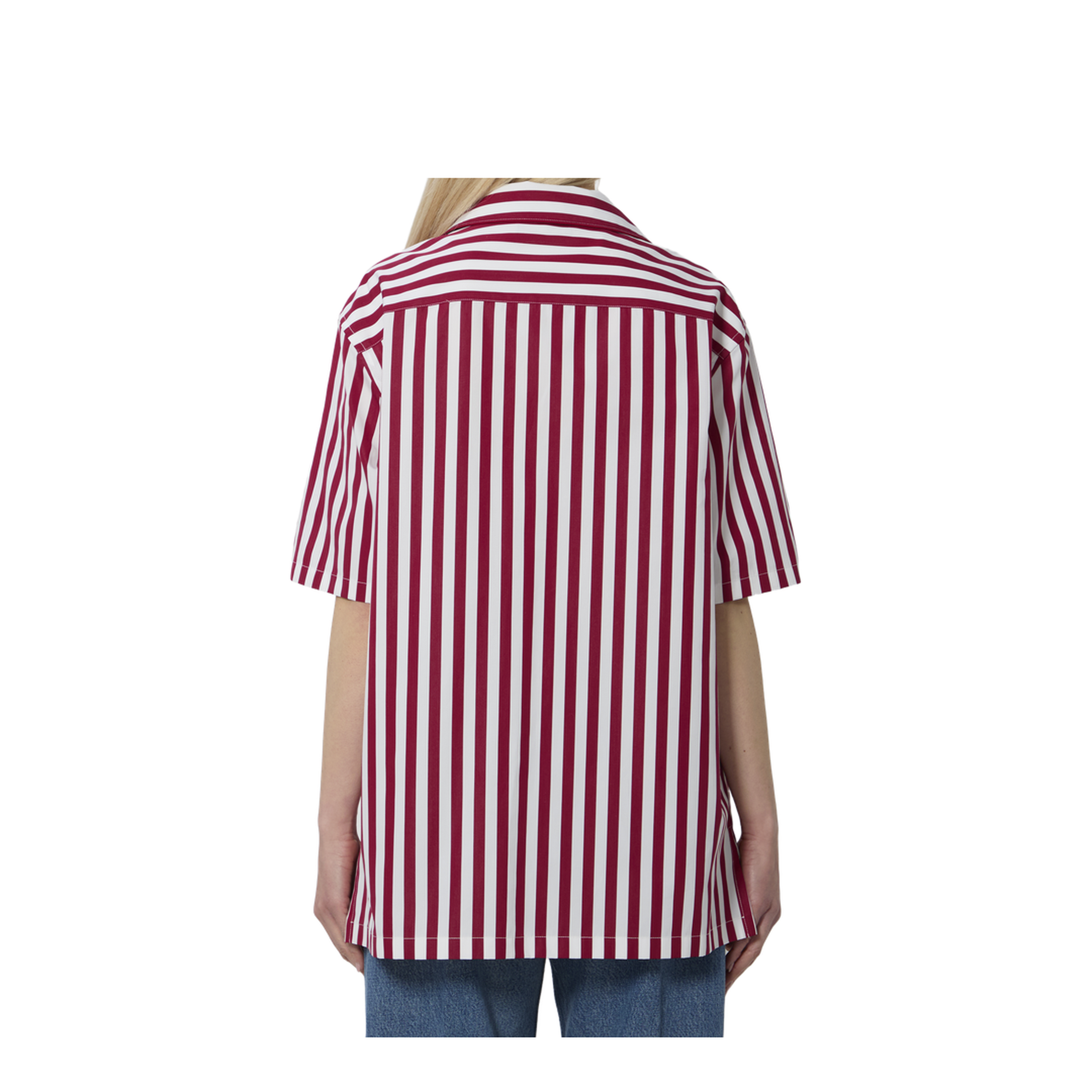 Striped Poplin Shirt - Image 4