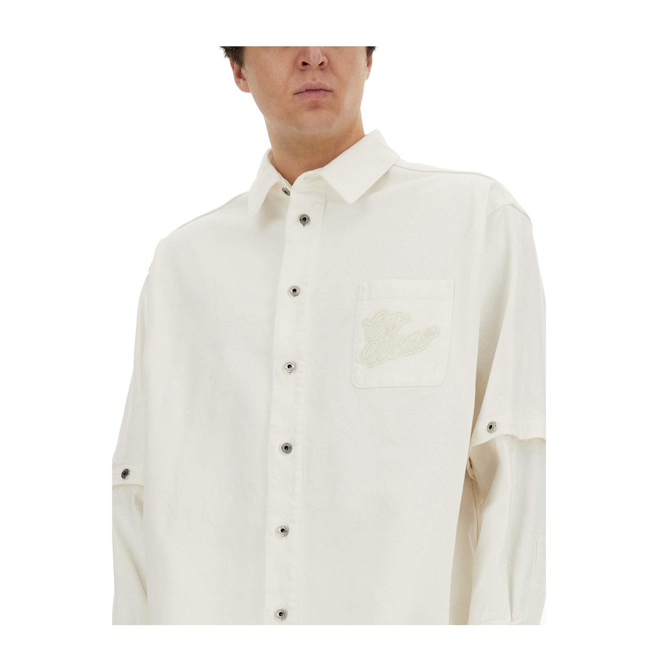 90s Logo Overshirt - Image 4