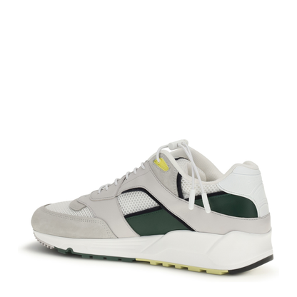 Smooth Leather and Suede Bump Sneakers - Image 3