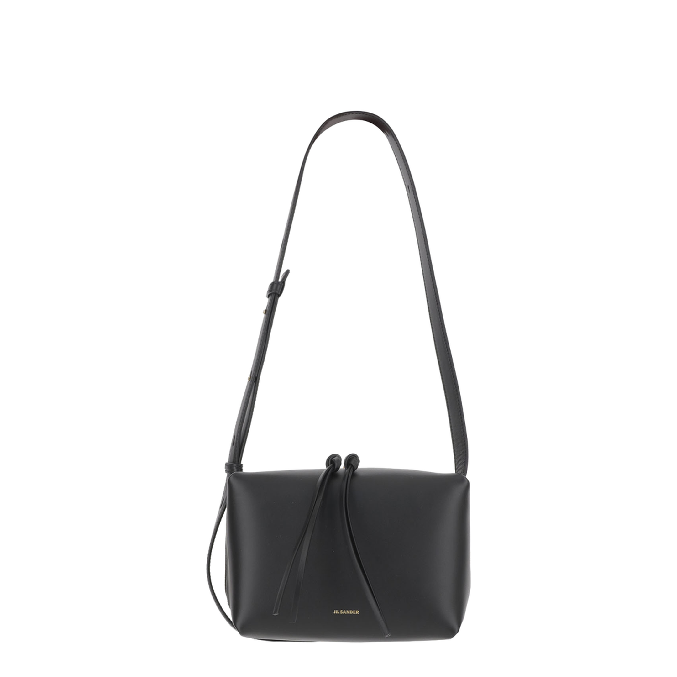 Black Logo Crossbody Bag - Image 1