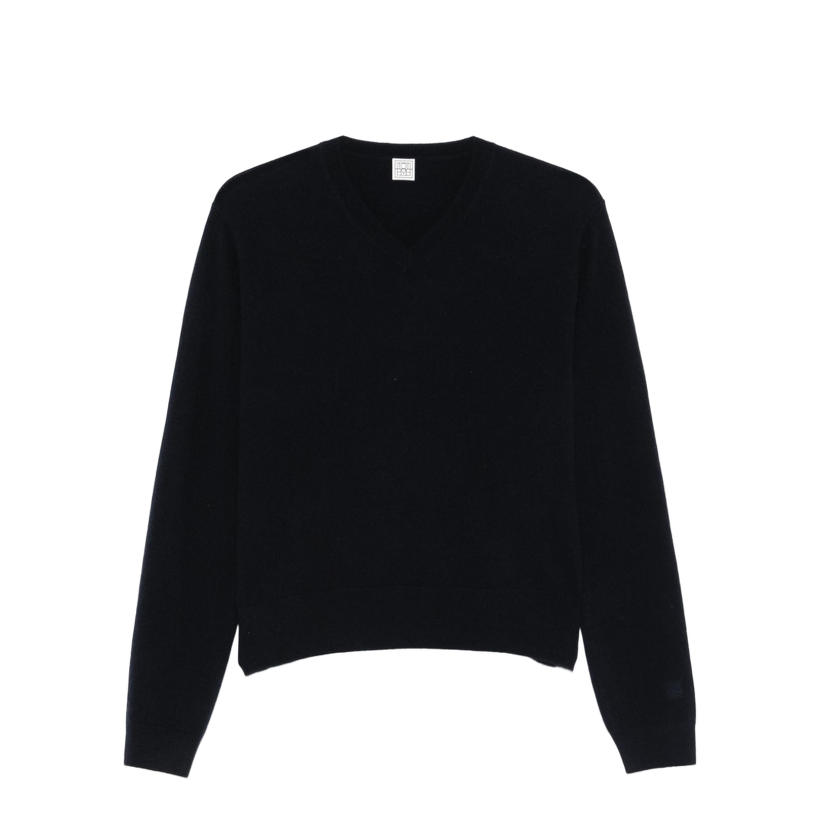 Cashmere V-Necked Sweater - Image 1