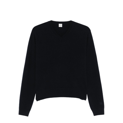 Cashmere V-Necked Sweater - Image 1