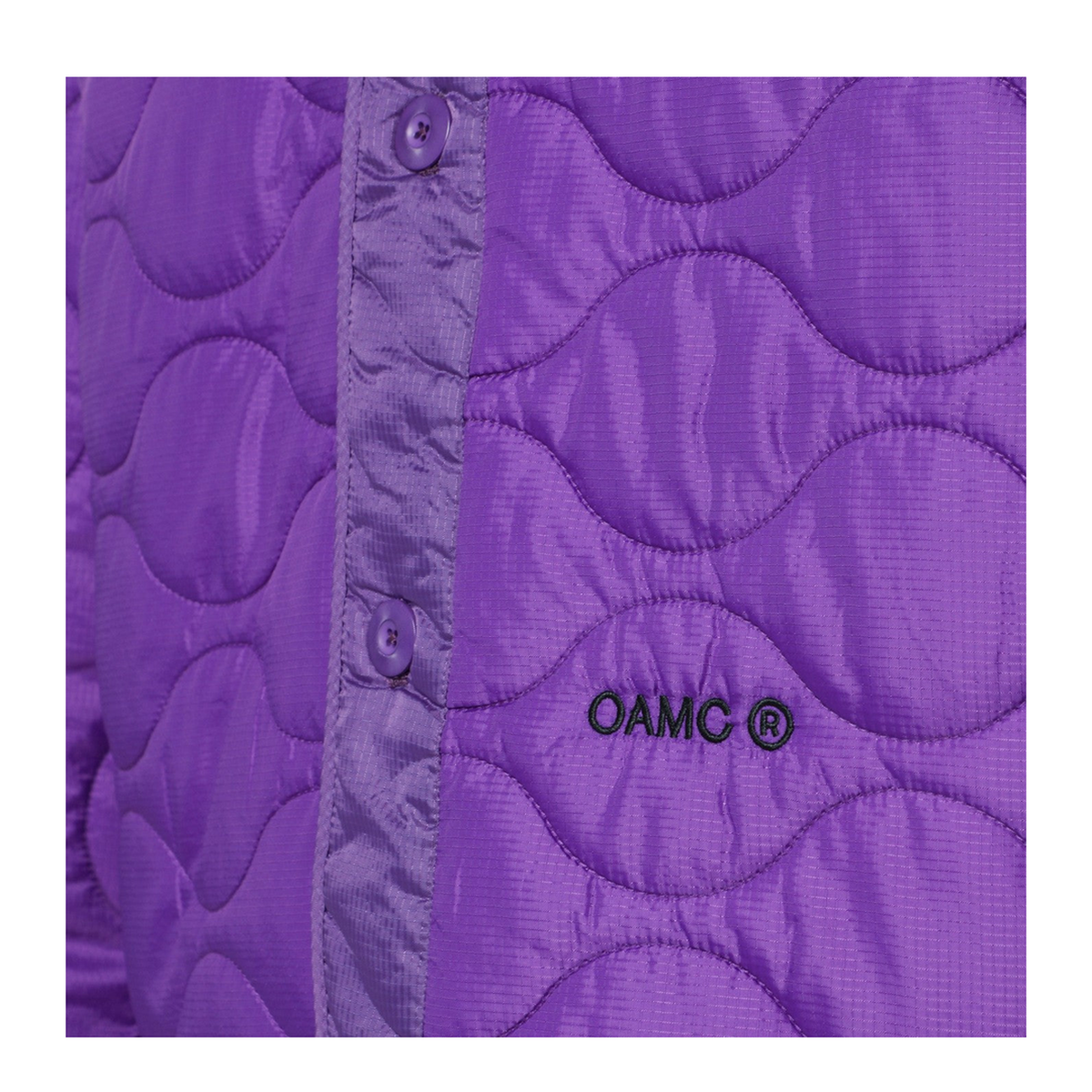 Purple Combat Liner Jacket - Image 2