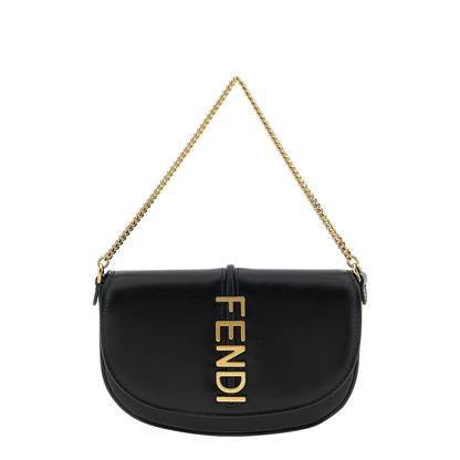 Fendigraphy Wallet on Chain
Black leather wallet - Image 1