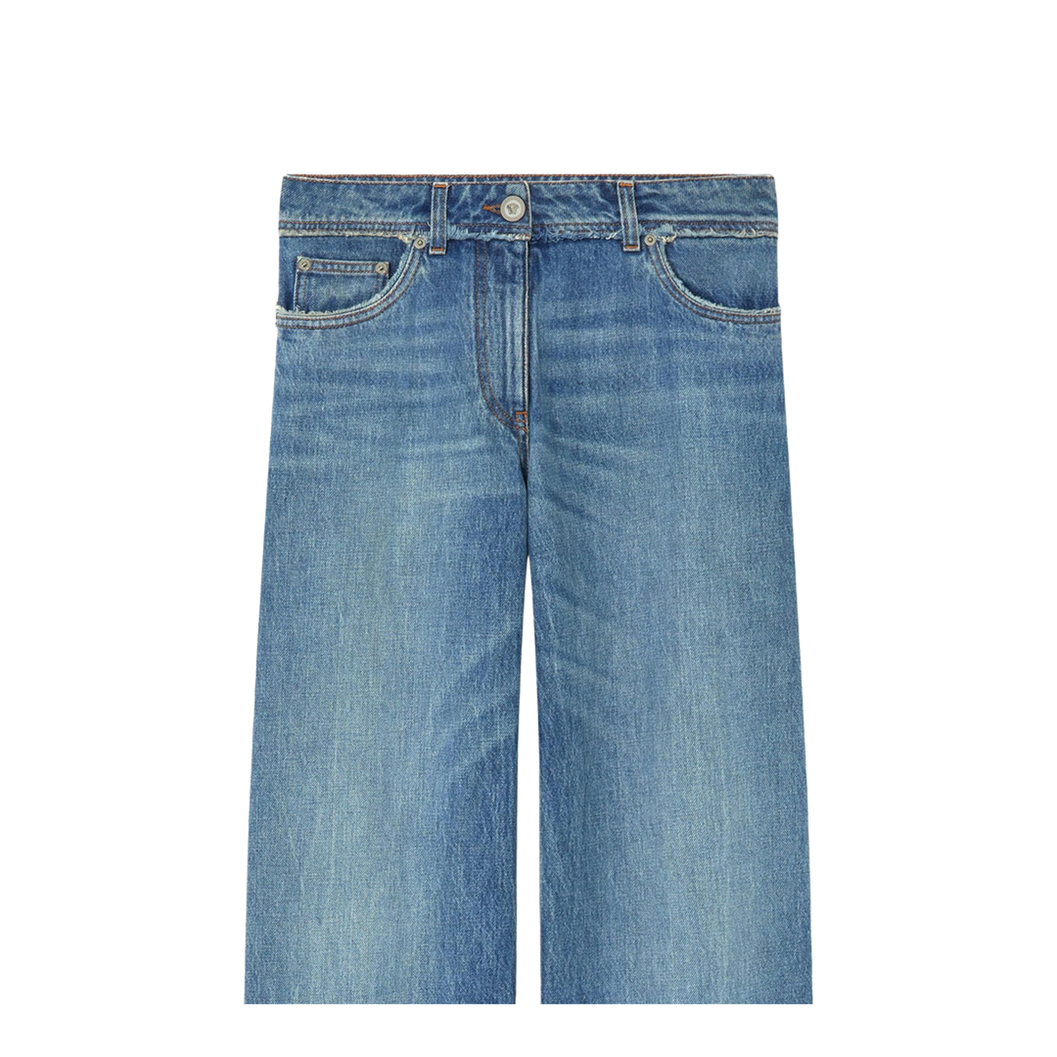 Women's Flared Denim Jeans - Image 3