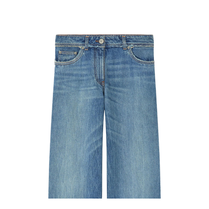 Women's Flared Denim Jeans - Image 3